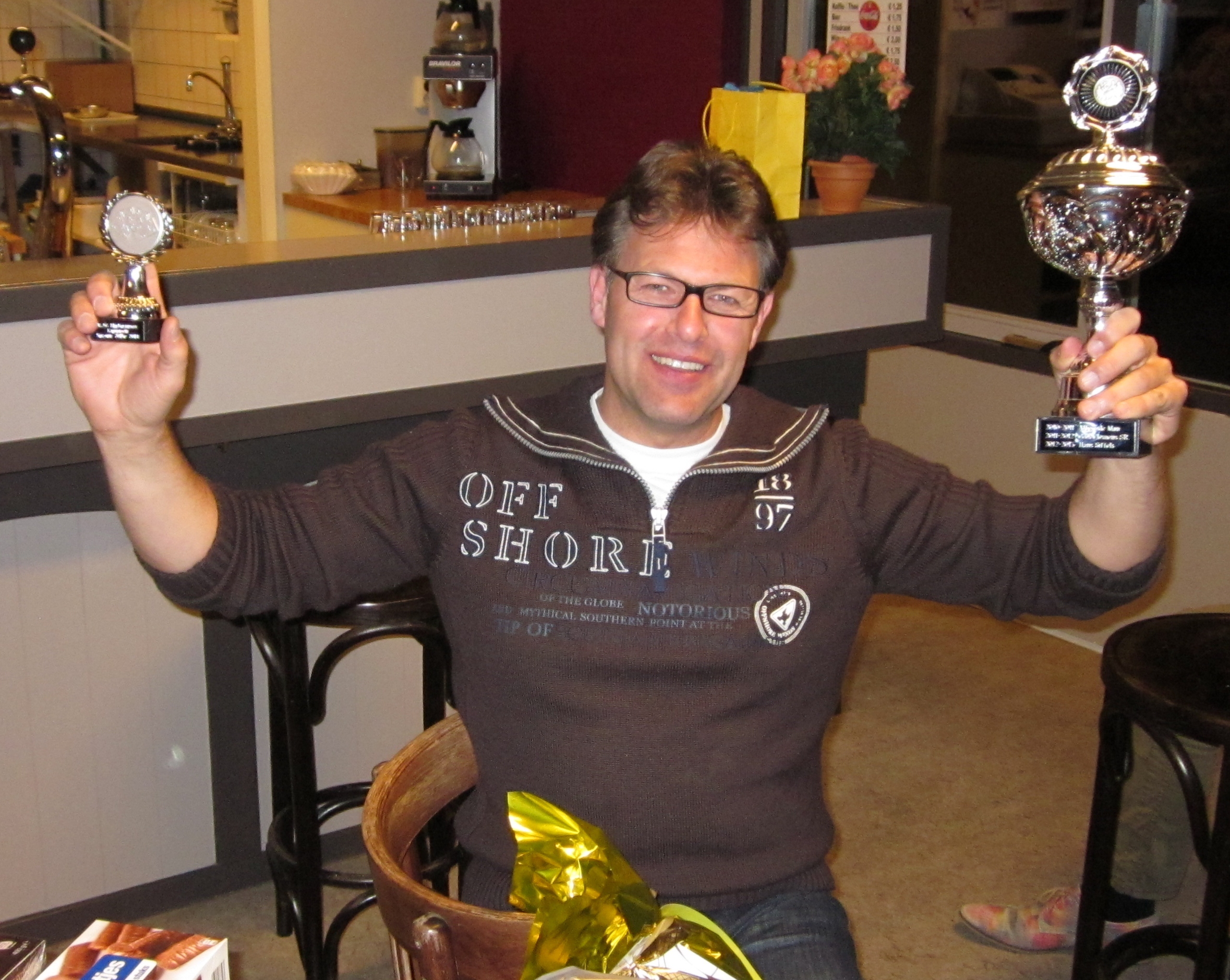 Markerjassers 2014 winnaar Hans Siffels